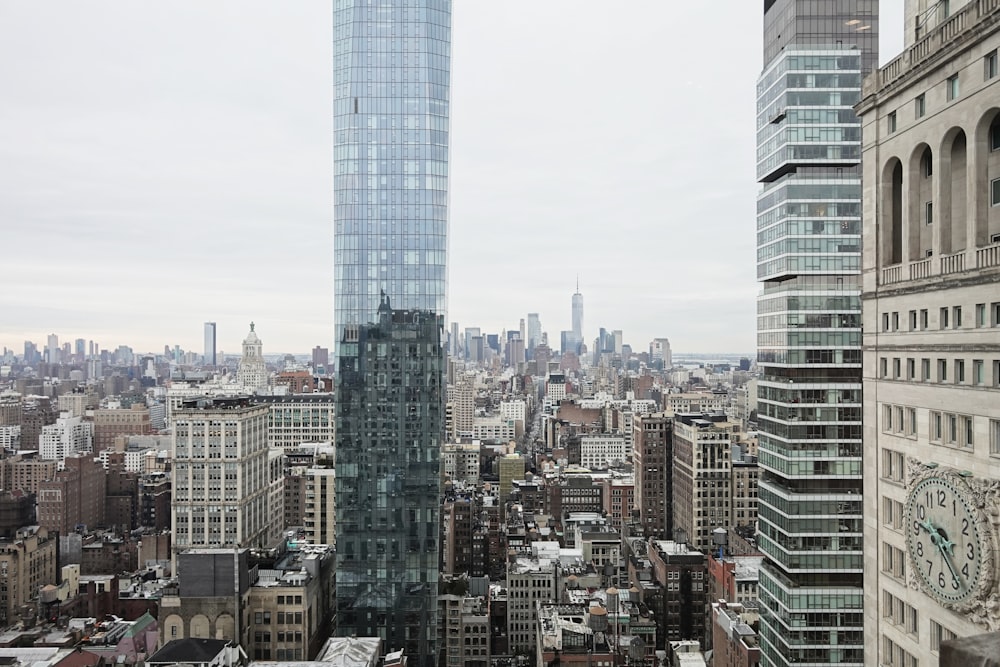 high rise buildings during daytime