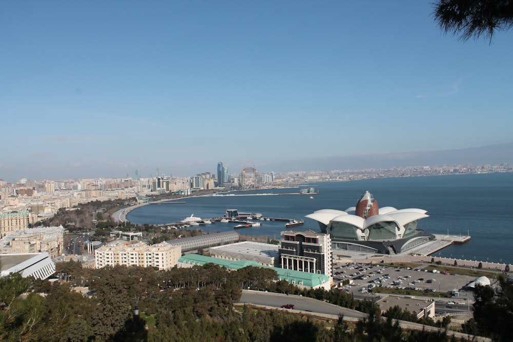 aerial view of city buildings during daytime