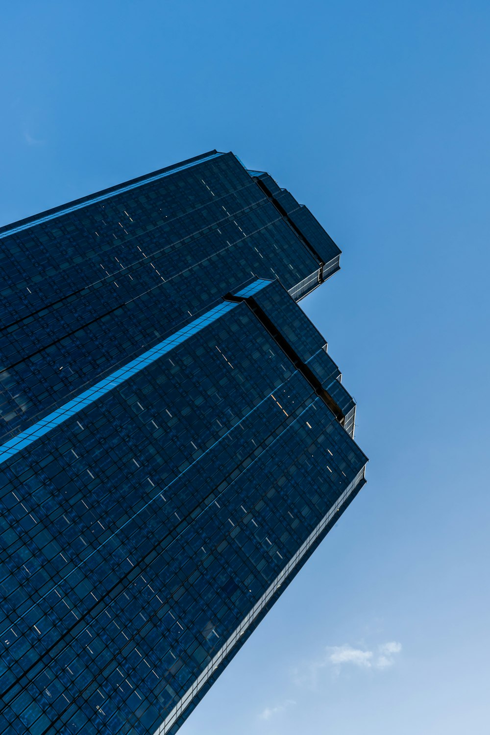 blue and black solar panel