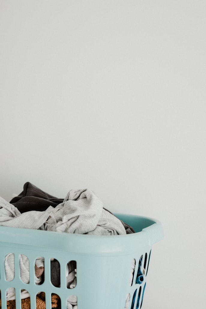 photo of unfolded laundry in a blue laundry basket by @anniespratt on unsplash https://unsplash.com/photos/i-FLUApz3Ts|300