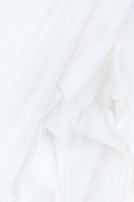 white textile in close up photography