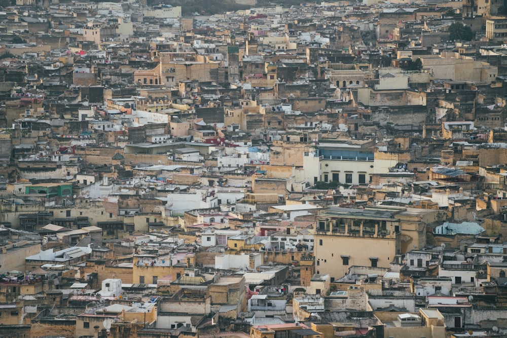 aerial view of city buildings during daytime