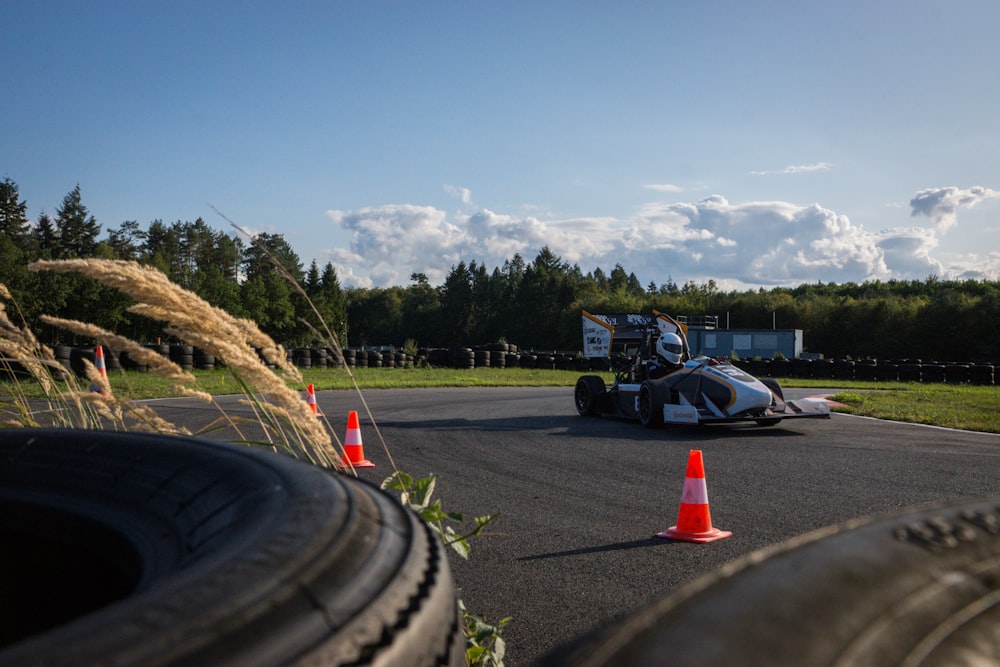 black car on road during daytime