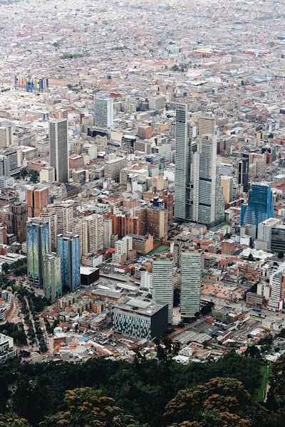 aerial view of city buildings during daytime