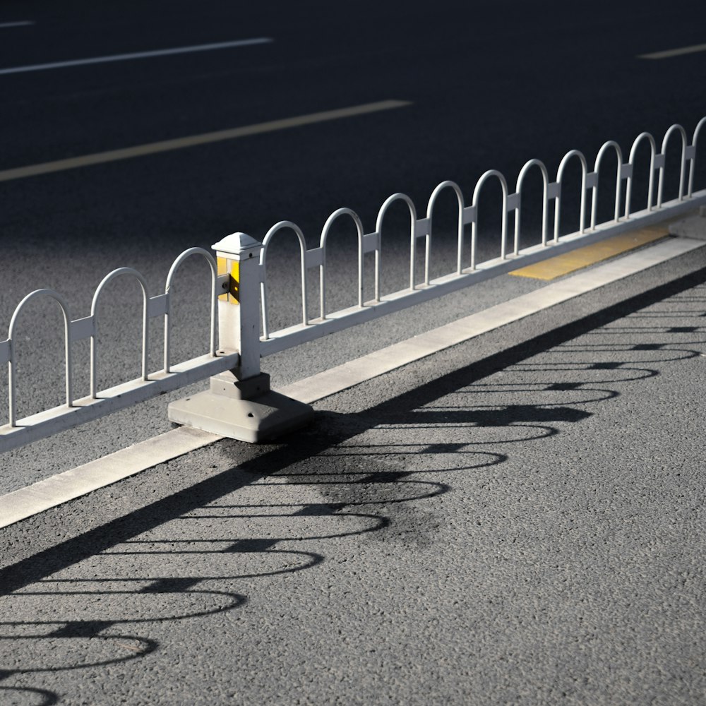 gray concrete road during night time