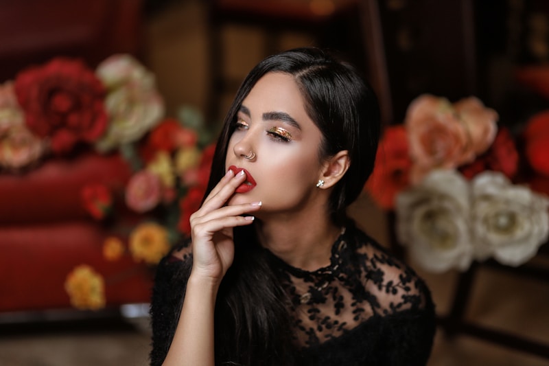 Elegant floral blouse style