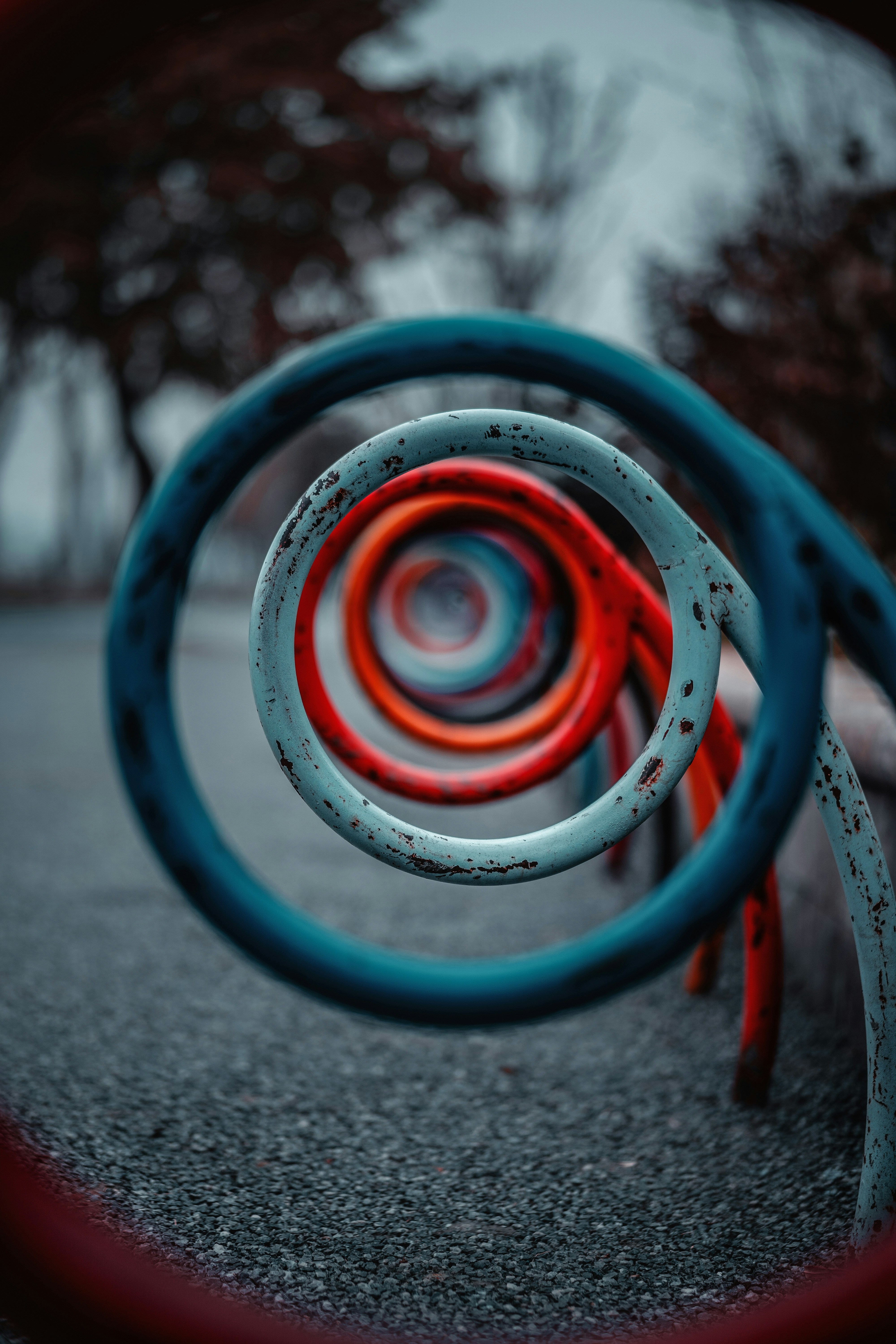 great photo recipe,how to photograph black metal spiral staircase railings