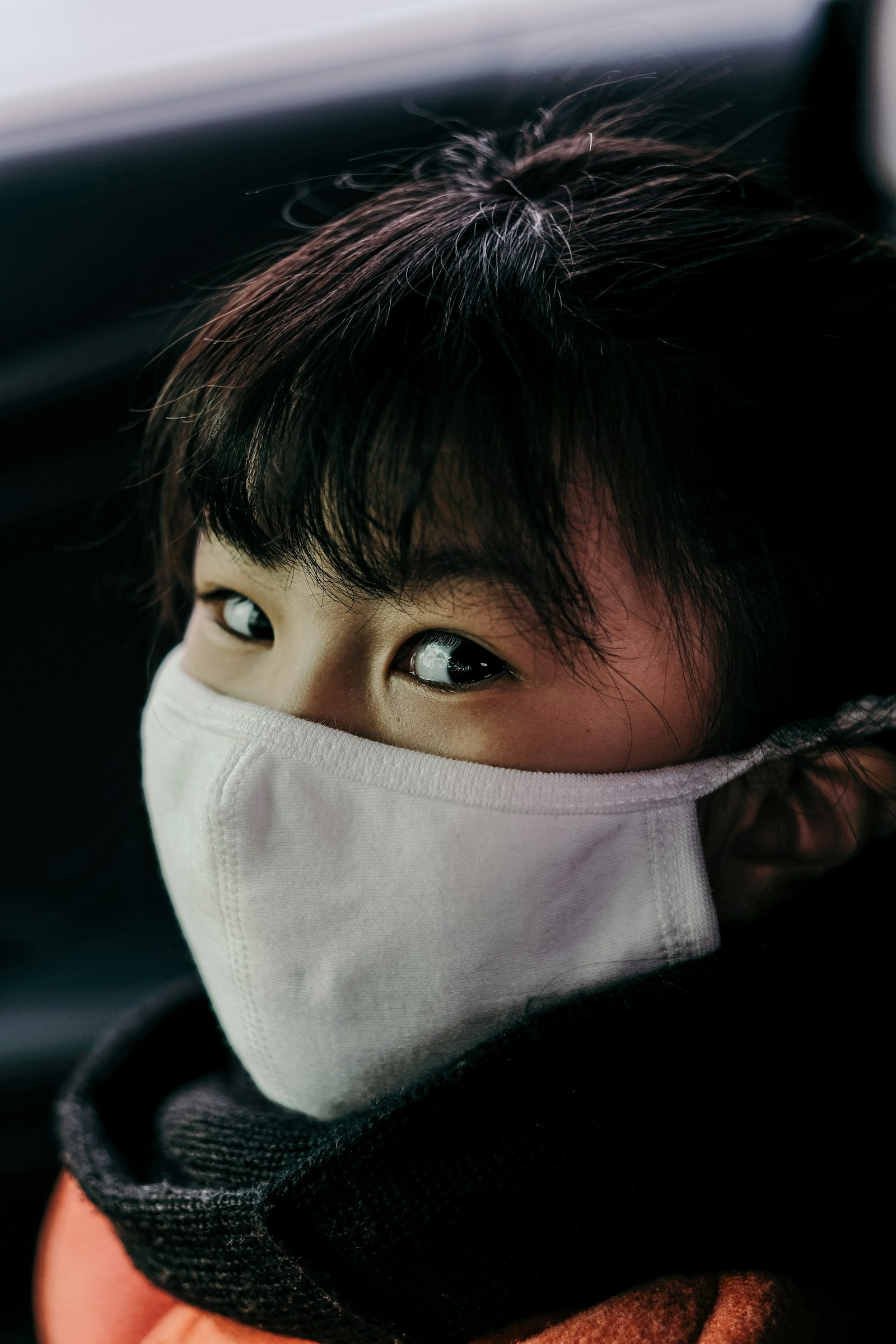 Fujifilm XF 56mm F1.2 R APD sample photo. Girl with white face photography