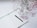 pink flowers on white paper