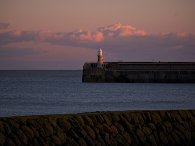 Harbour Arm Lighthouse - From Sunny Sands, United Kingdom