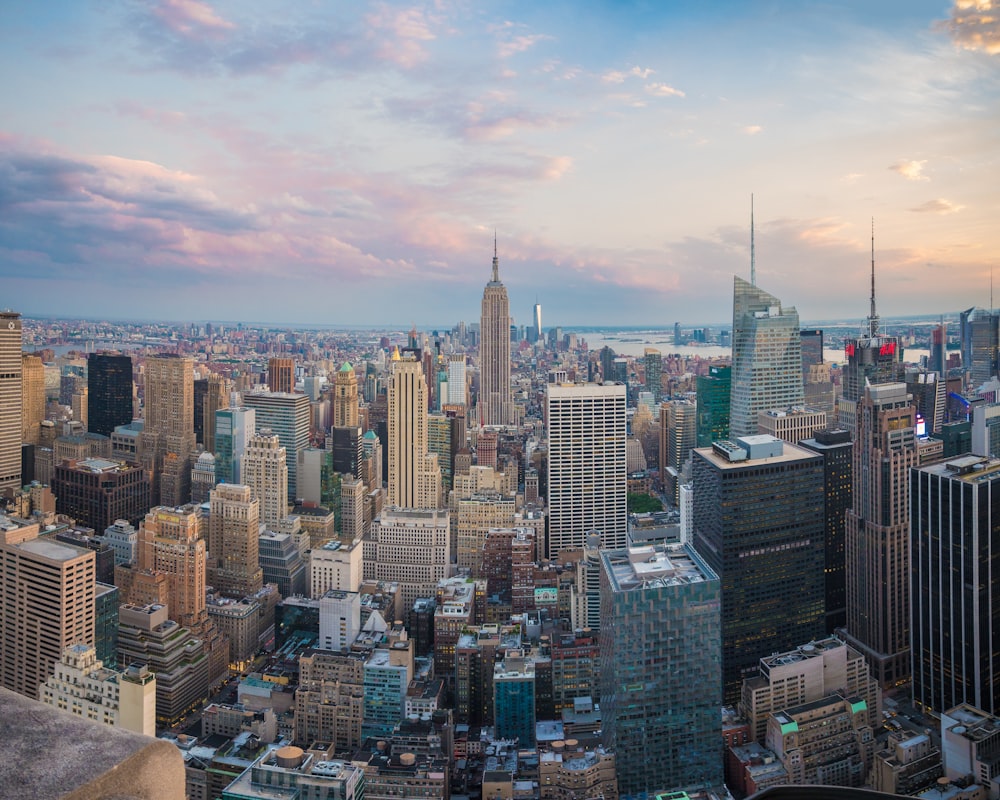 aerial view of city buildings during daytime