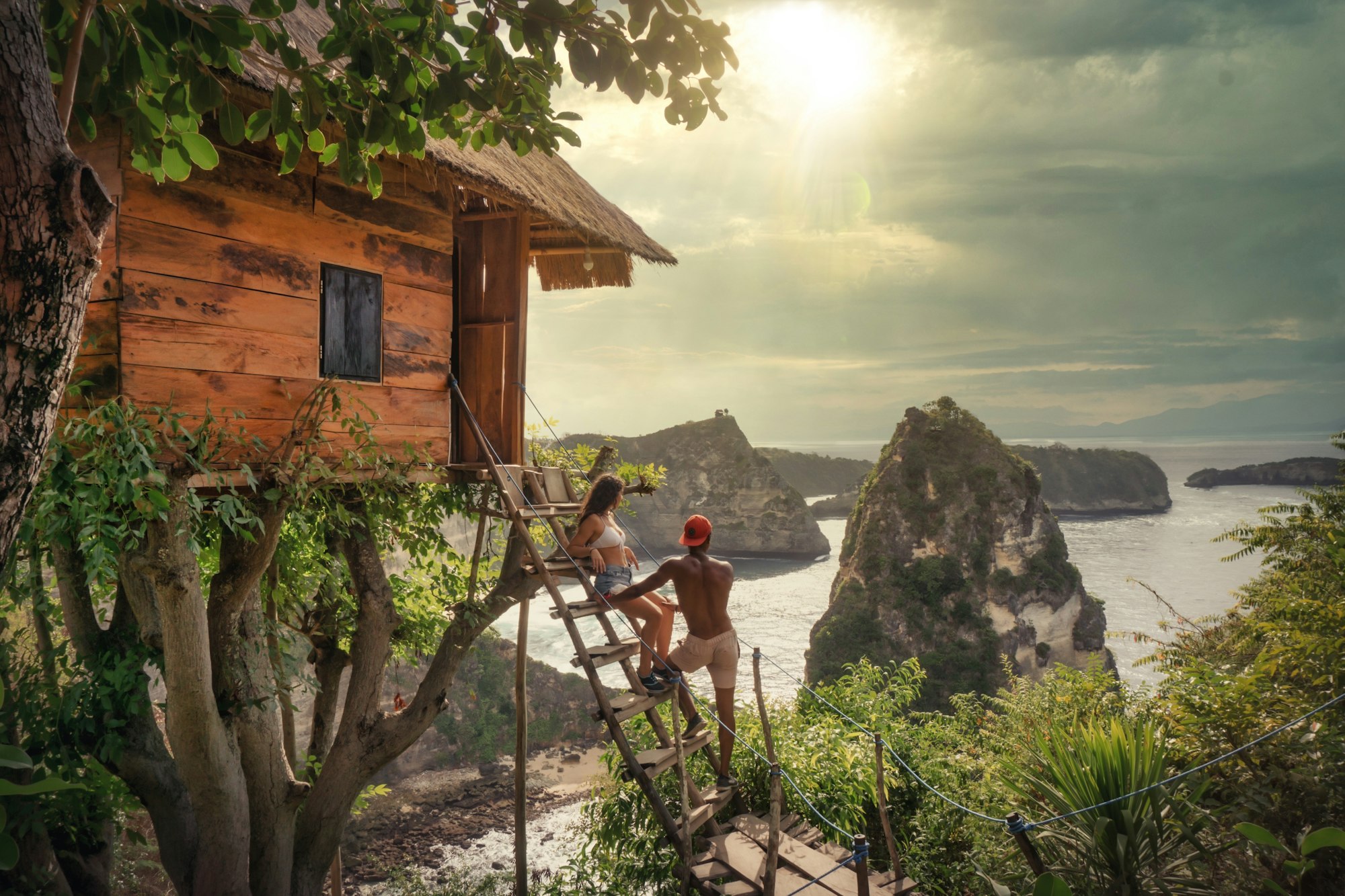 Rumah Pohon Treehouse Nusa Penida Island Bali Indonessia