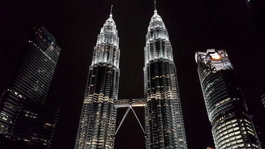 low angle photography of high rise building in KLCC Park Malaysia