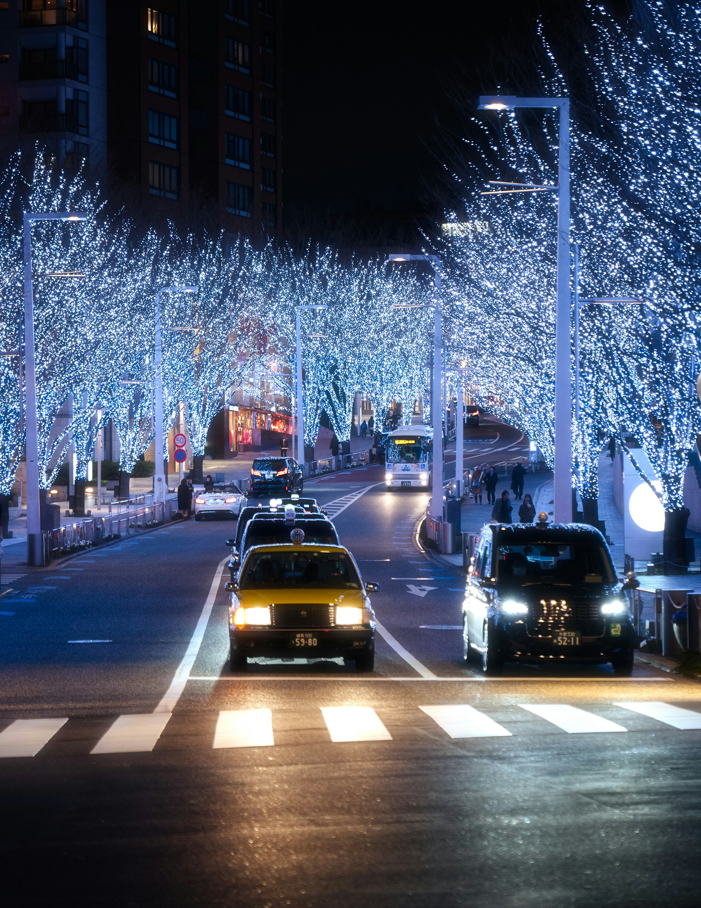 Tokyo streets.