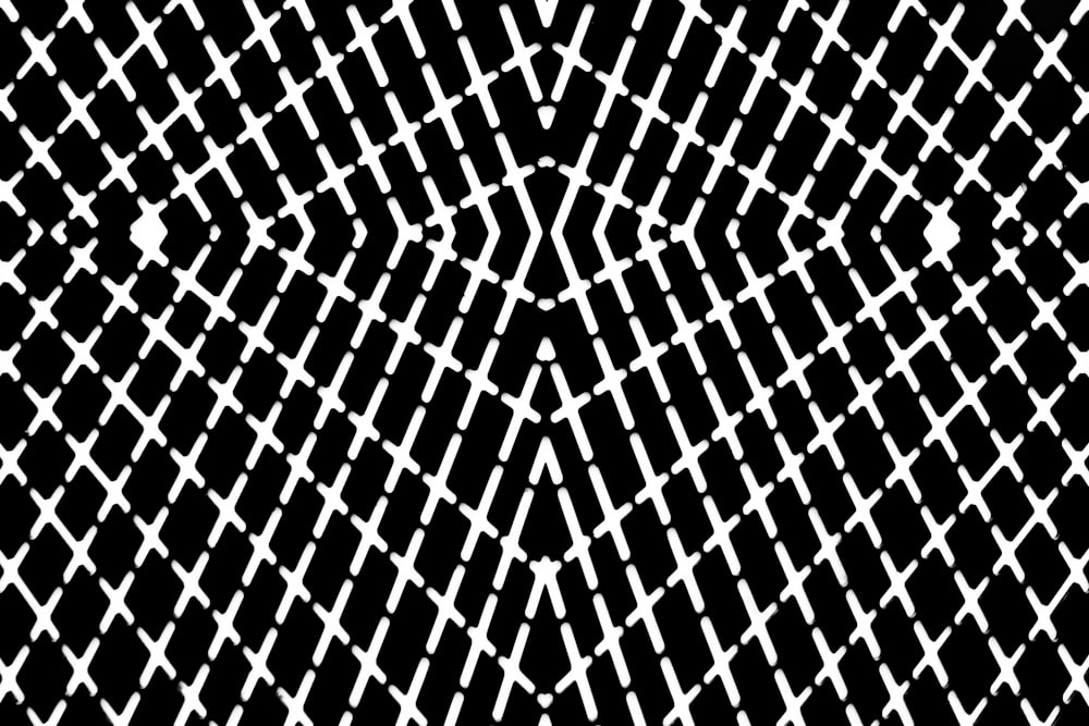 black and white spider web illustration