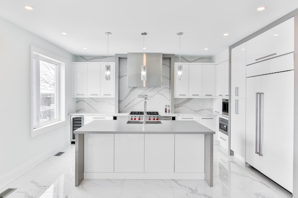 A beautifully remodeled kitchen showcasing modern design and quality finishes.