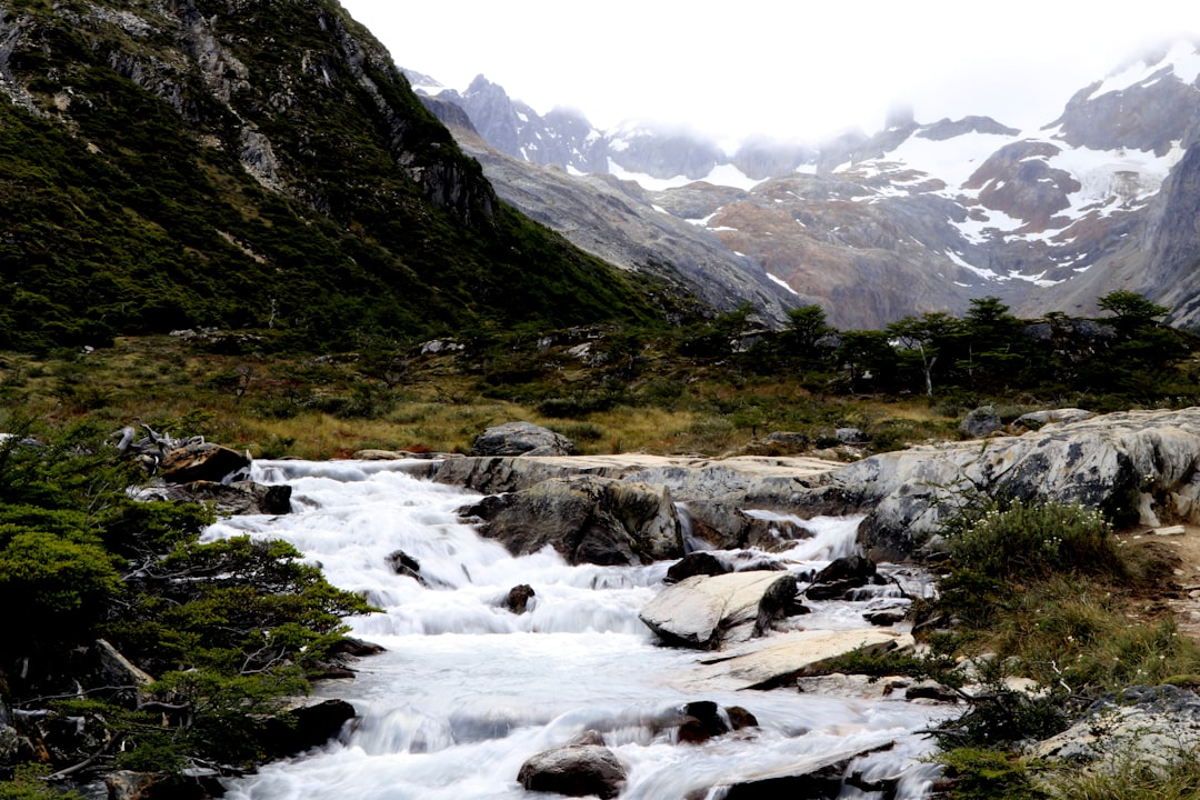 travelers stories about Mountain river in Ushuaia, Argentina