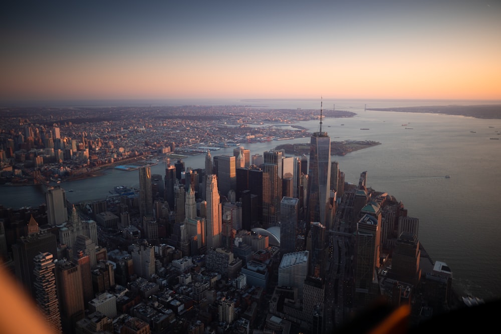 aerial view of city buildings during daytime