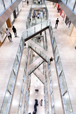 Detailed render showing the layout and design of the retail spaces within Gorriti Plaza