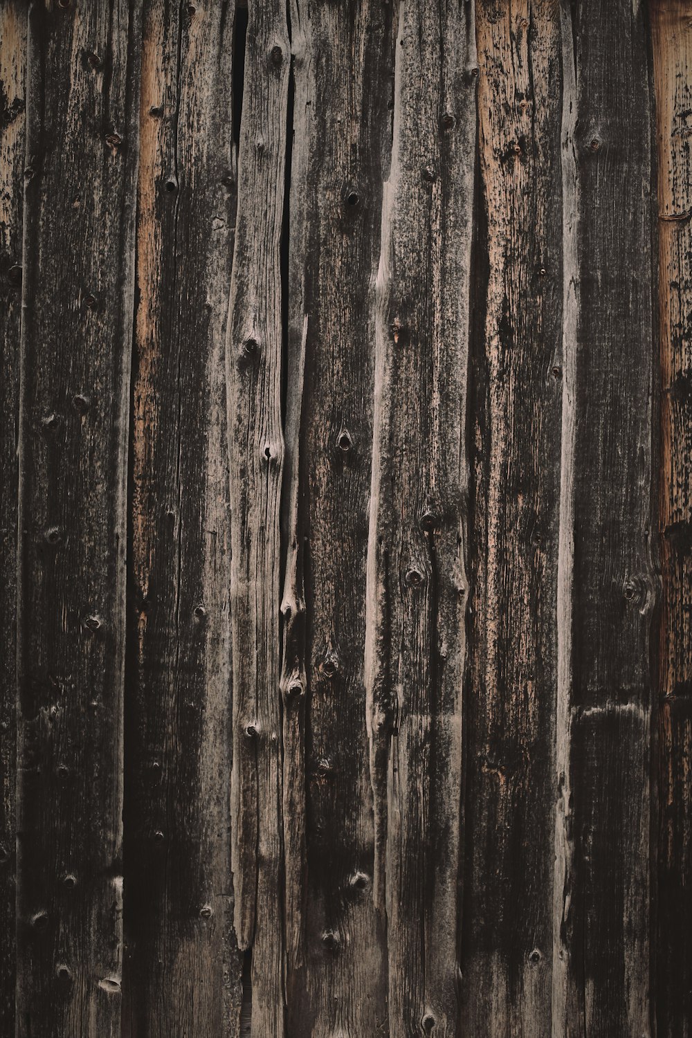 brown and black wooden surface