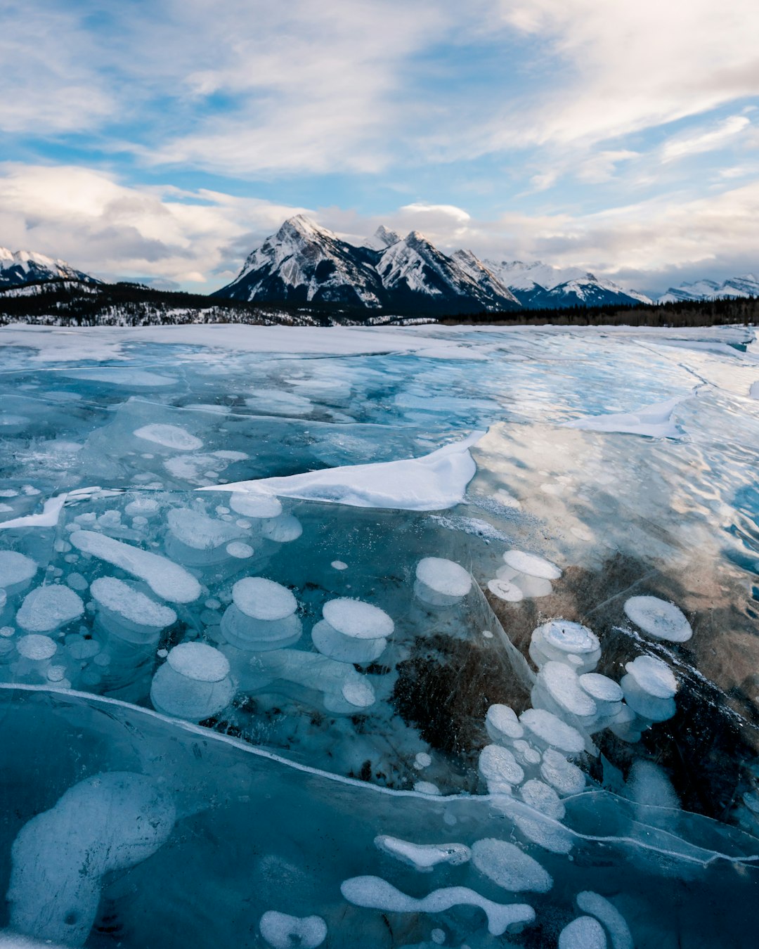 Glacial lake photo spot Abraham Lake Maligne Lake