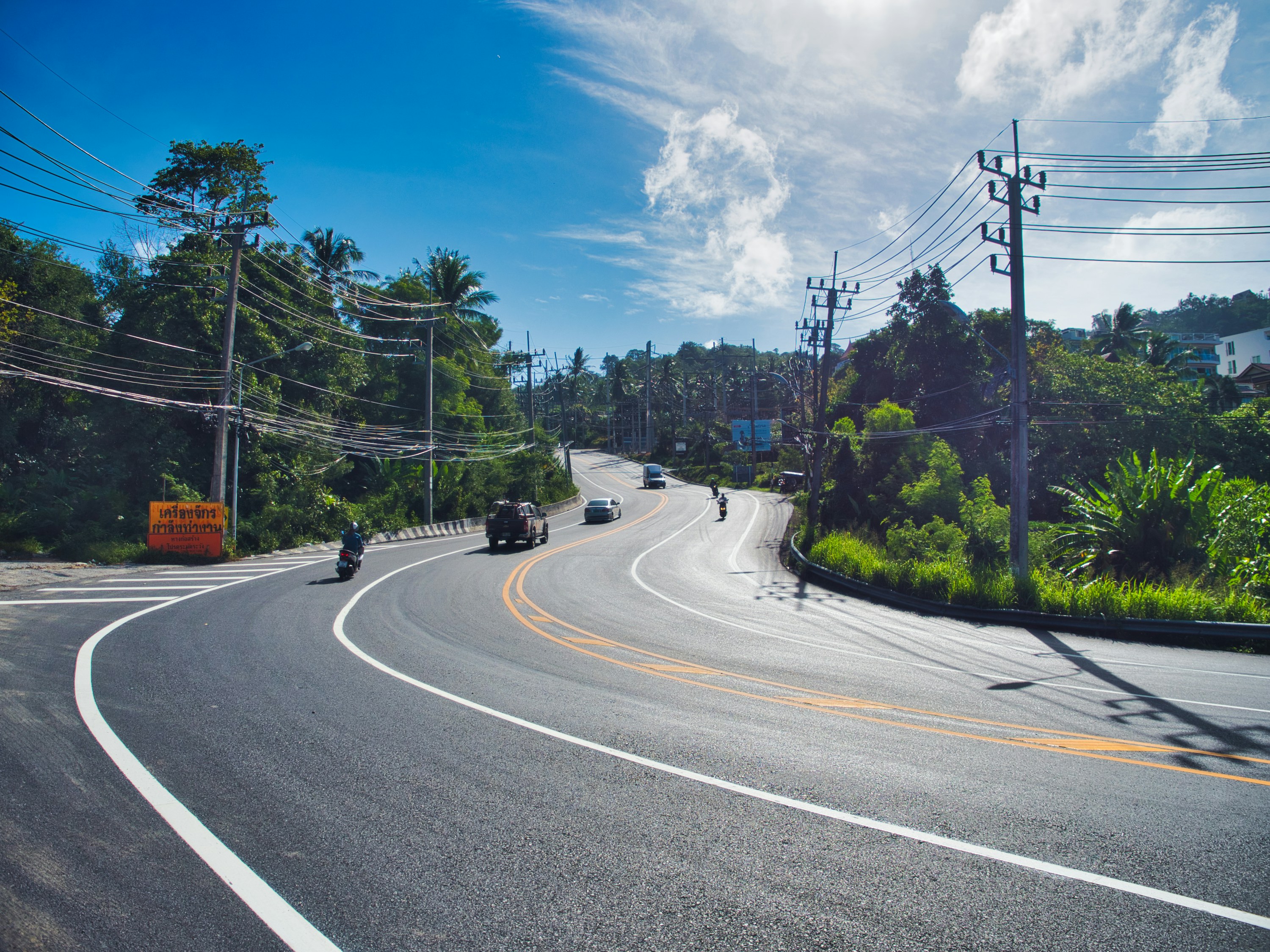 cars on road during daytime