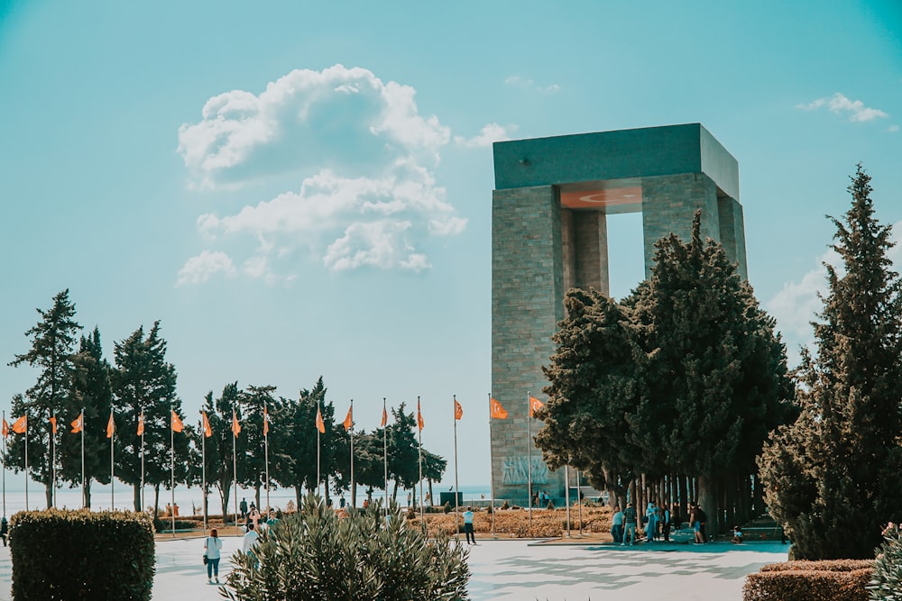 people walking on park during daytime