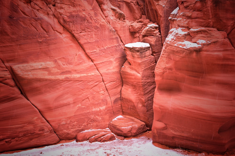 brown rock formation during daytime