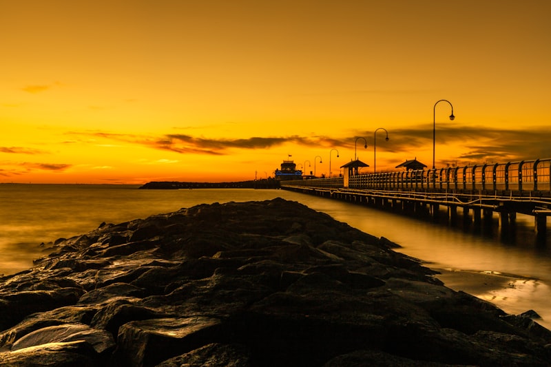 St Kilda Beach and Luna Park