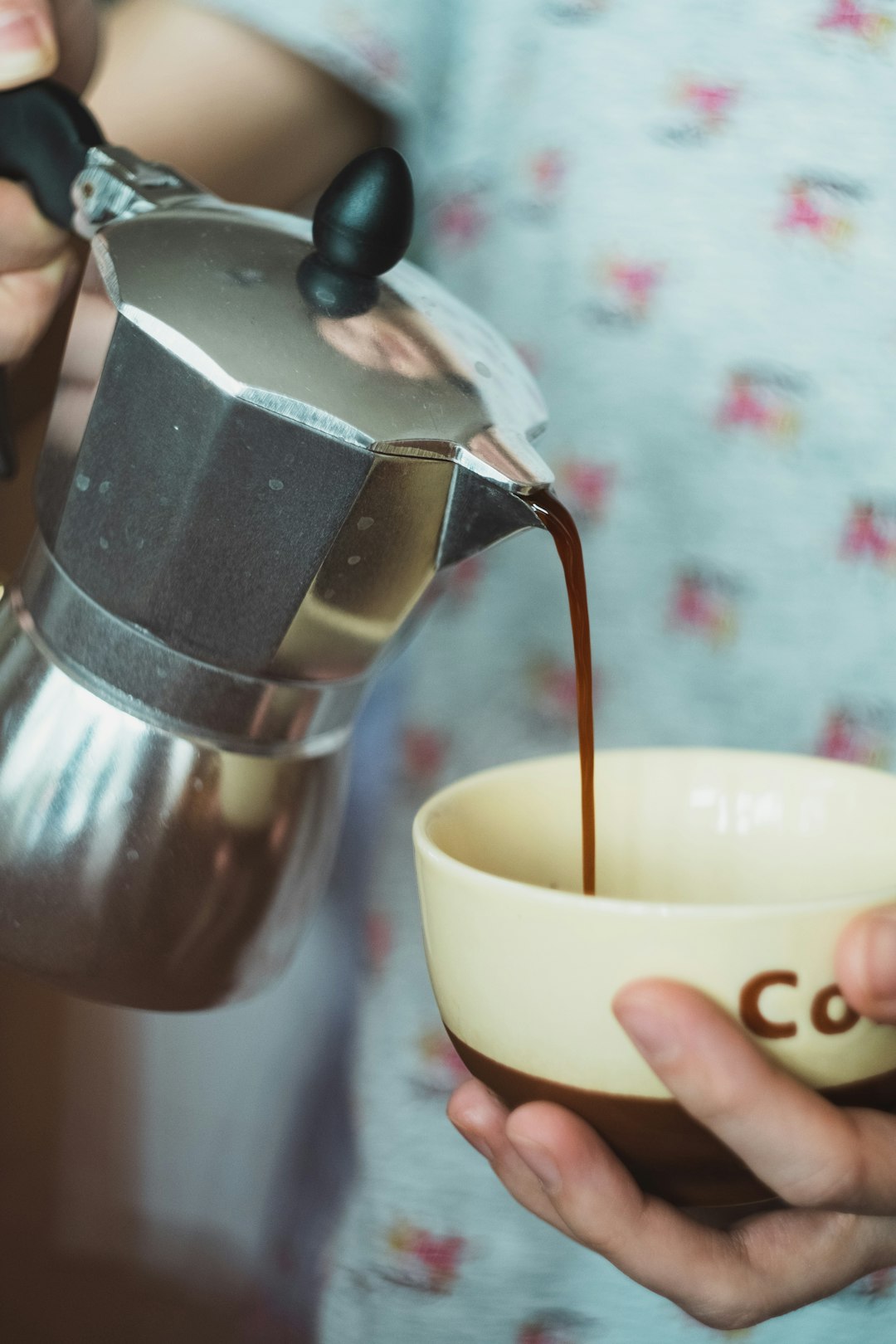 white ceramic cup with coffee