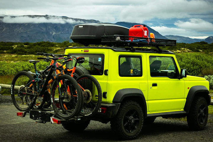 Thule towbar bike rack for 3 bikes