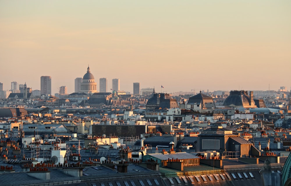 aerial view of city buildings during daytime