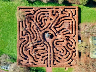 maze for a speech therapy escape room