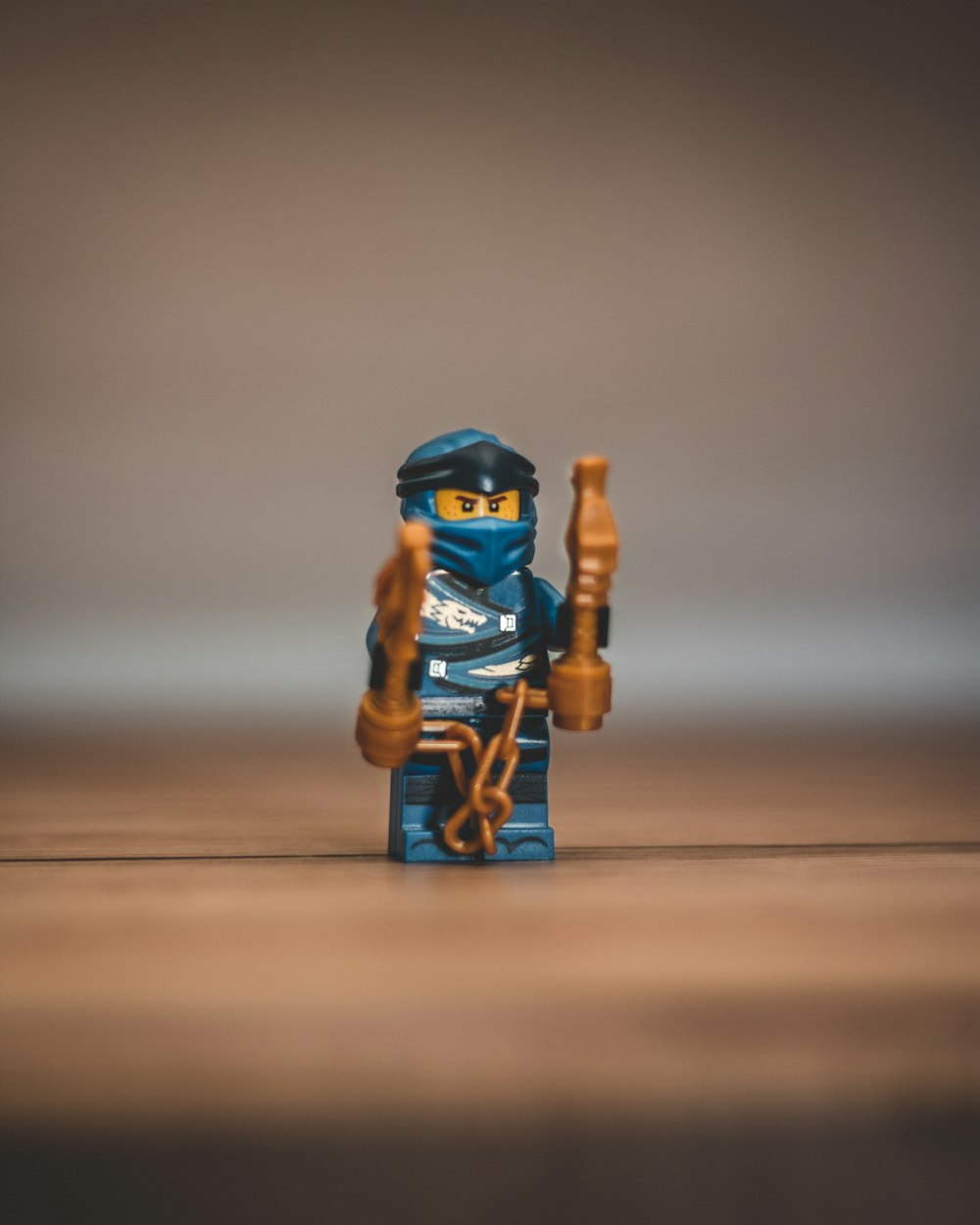 blue and yellow robot toy