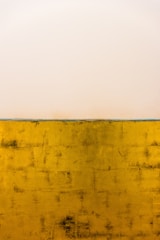 yellow and white painted wall