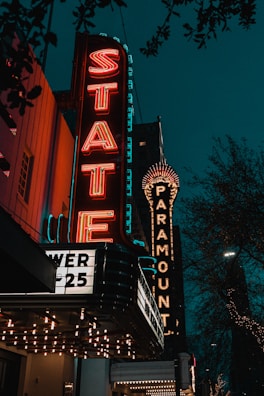 black and red UNKs building