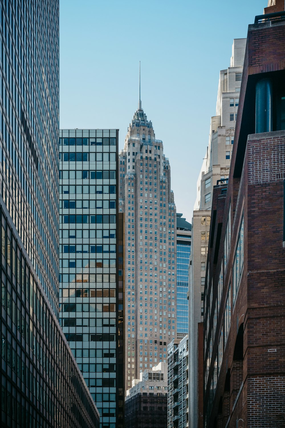 high rise buildings during daytime