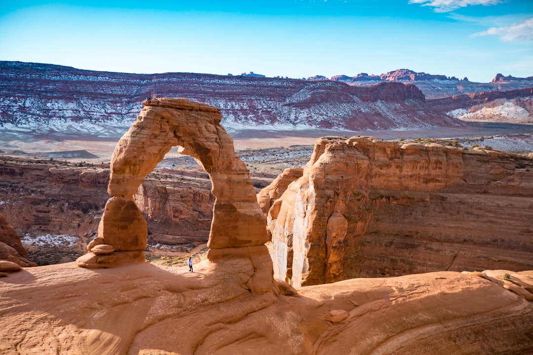 brown rock formation under blue sky during daytime