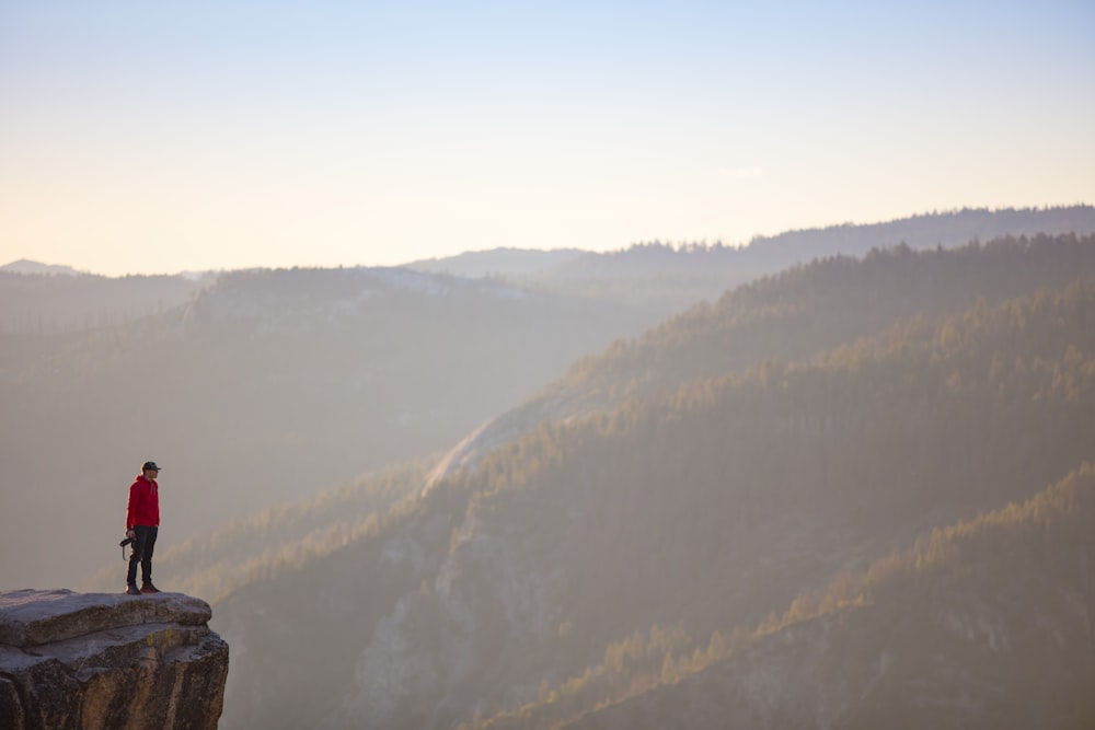 brown rock formation on top of mountain during daytime