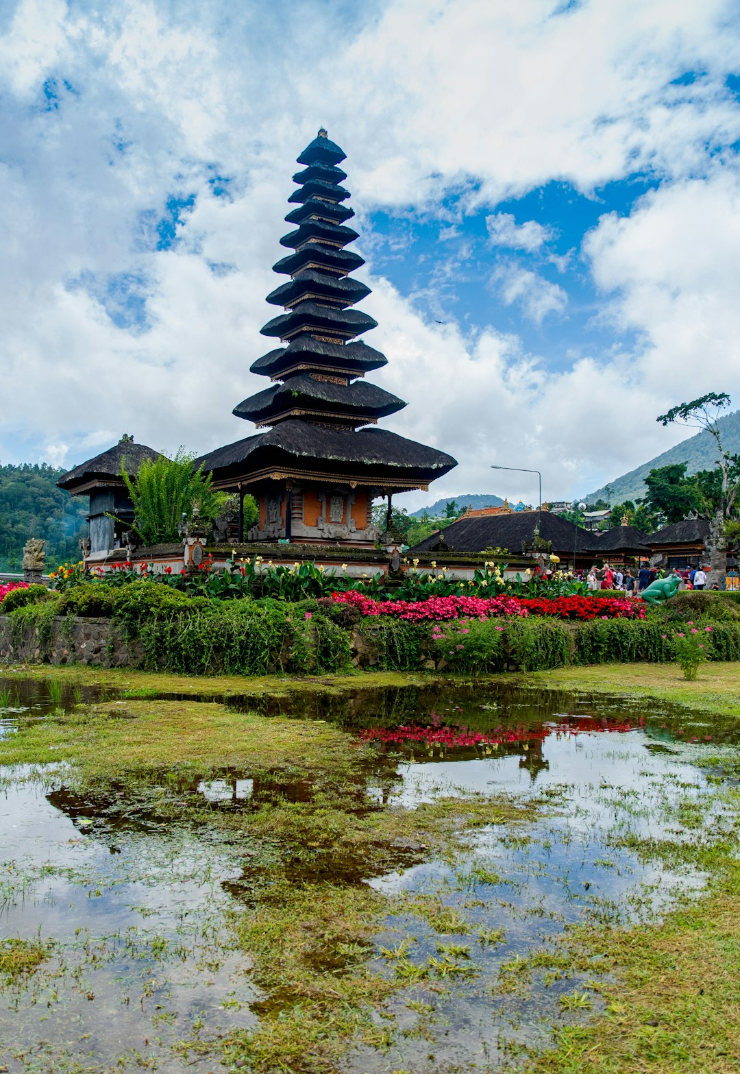 Pagoda photo spot Ulun Danu Beratan Temple Mother Temple of Besakih