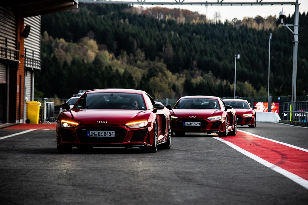 red porsche 911 on road during daytime