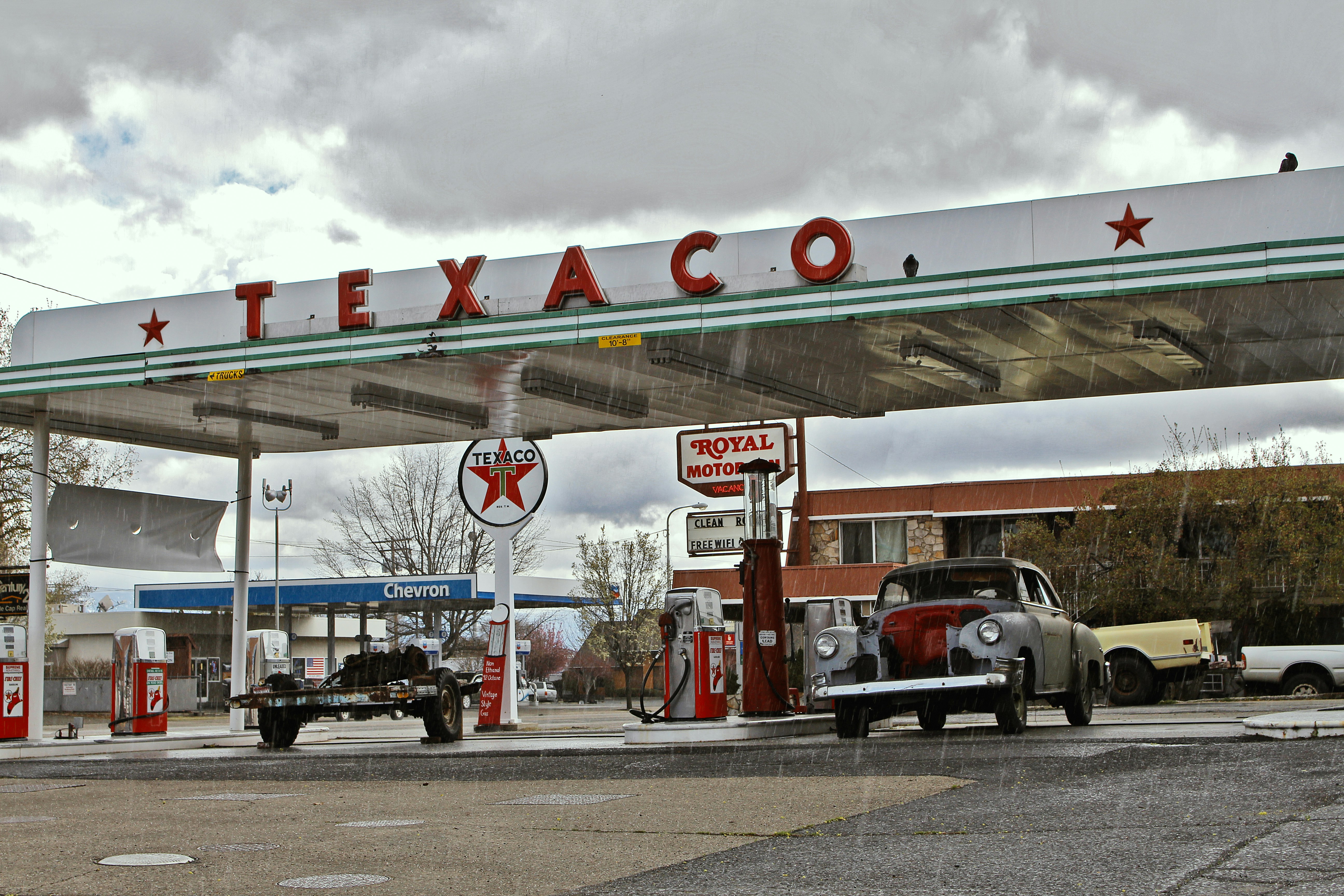 Texaco Station in La Grande, Oregon