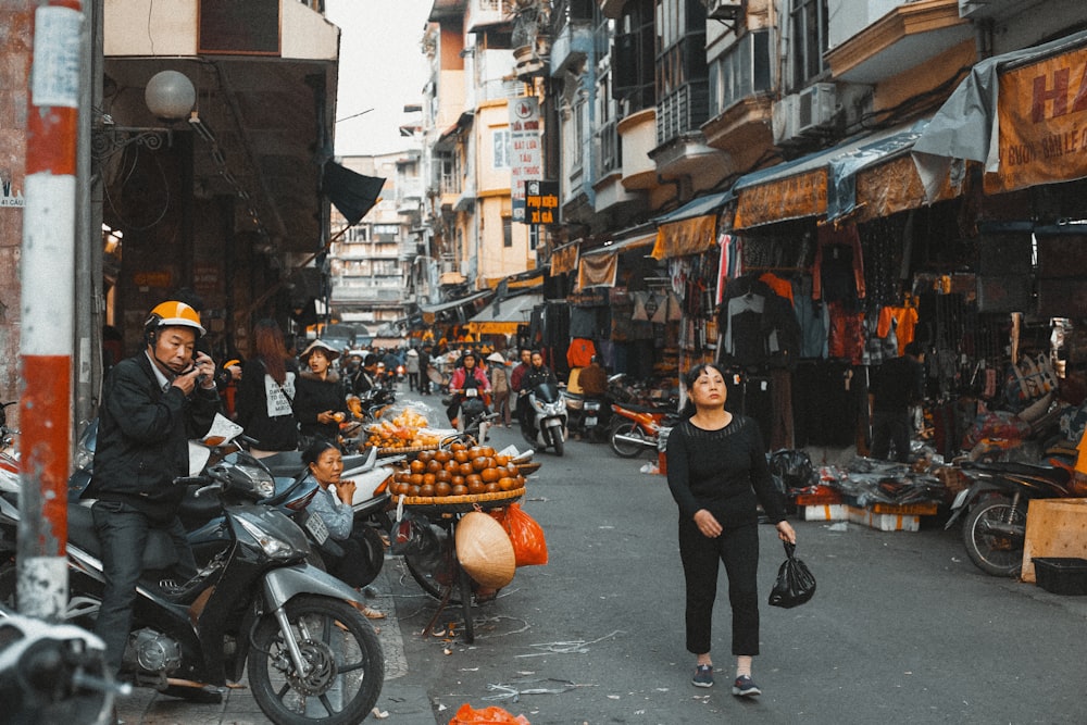 people walking on street during daytime