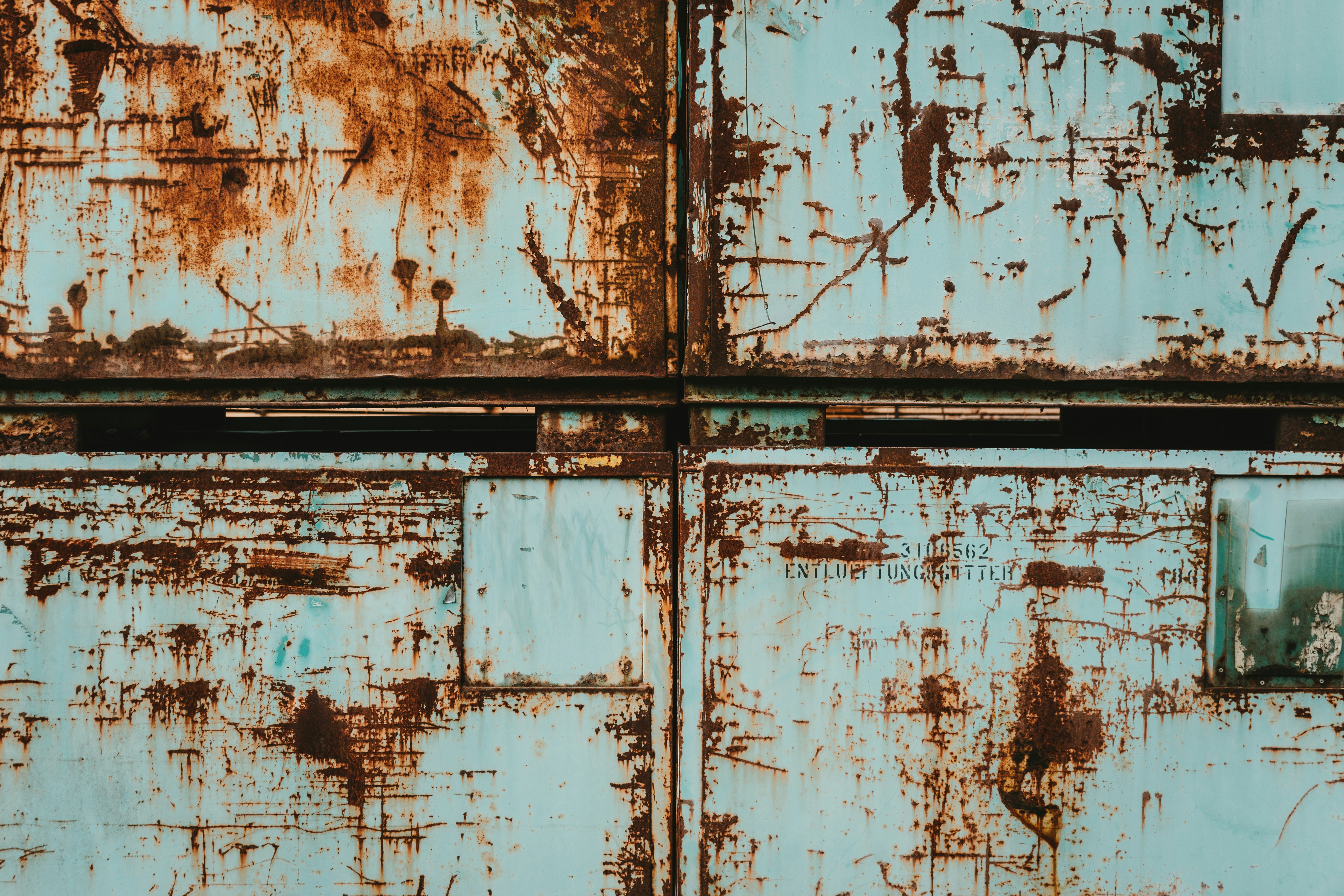 brown and white abstract painting