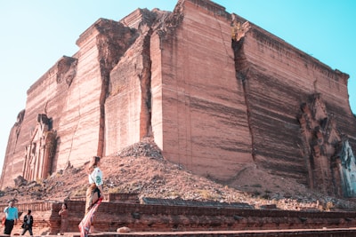 Screenshot of a legendary 2b2t base surrounded by player-built structures.