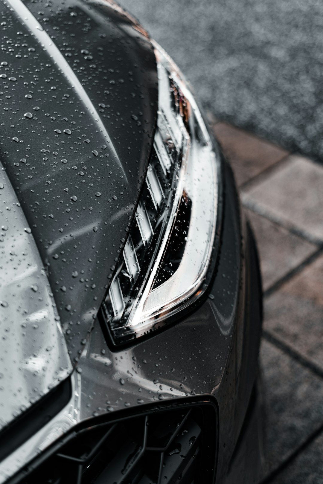 black car door with silver and black car door handle