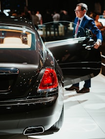 black car on white ceramic tiles