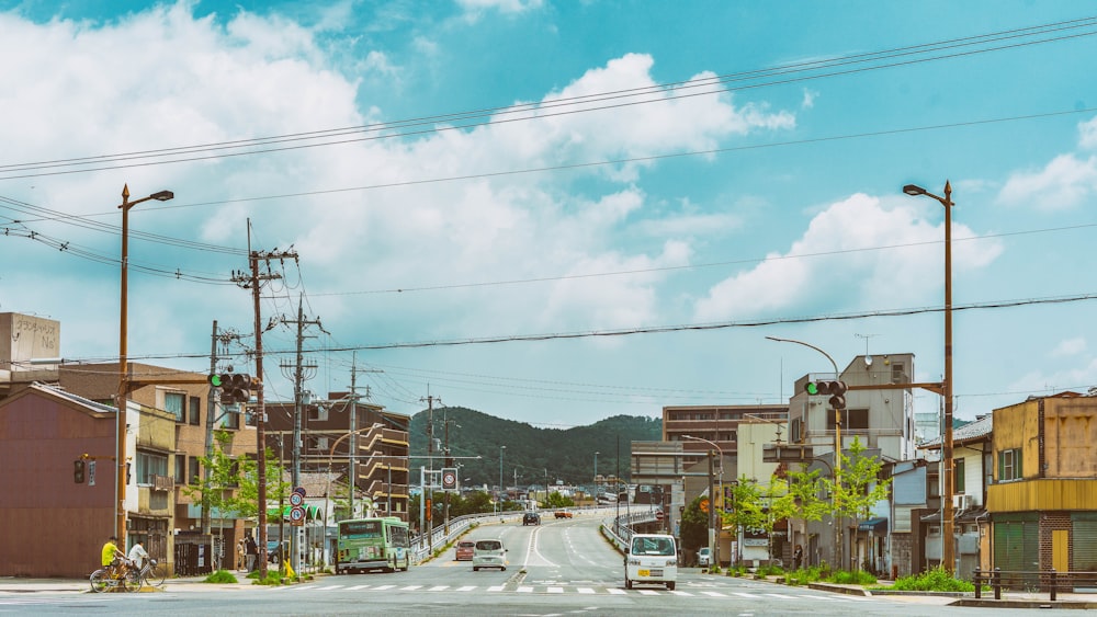 cars parked on side of the road during daytime