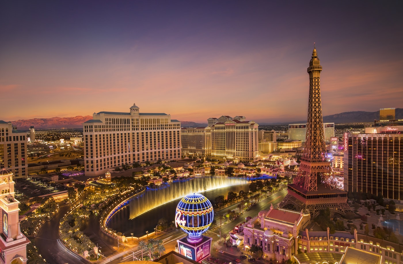 Luxury hotels in Las Vegas