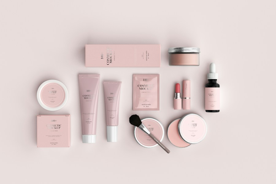 Beautiful spa self care gift set for women
